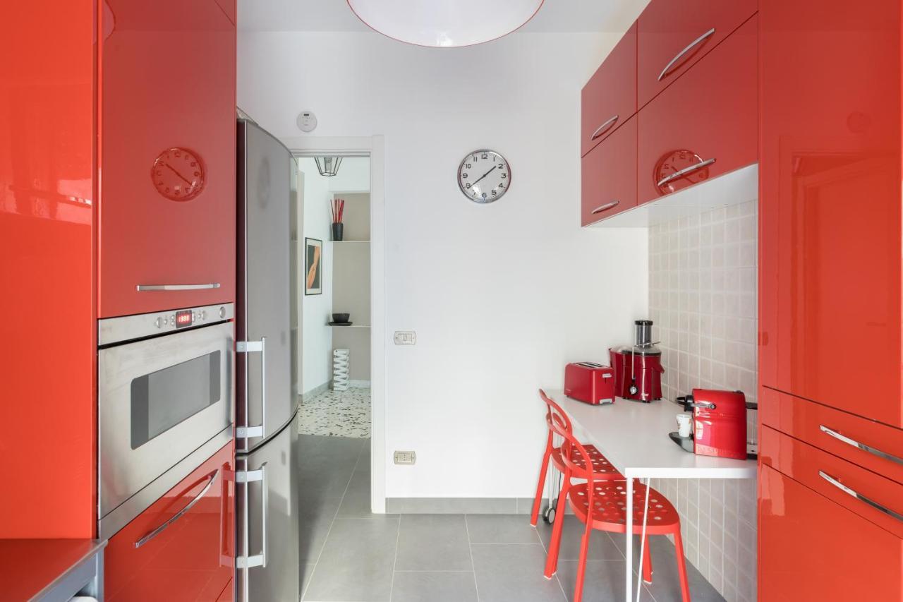 Amoretti Apartment, 6 Persone, 3 Camere, 2 Bagni, Balcone, Wi-Fi, Metro B Monti Tiburtini Rome Buitenkant foto