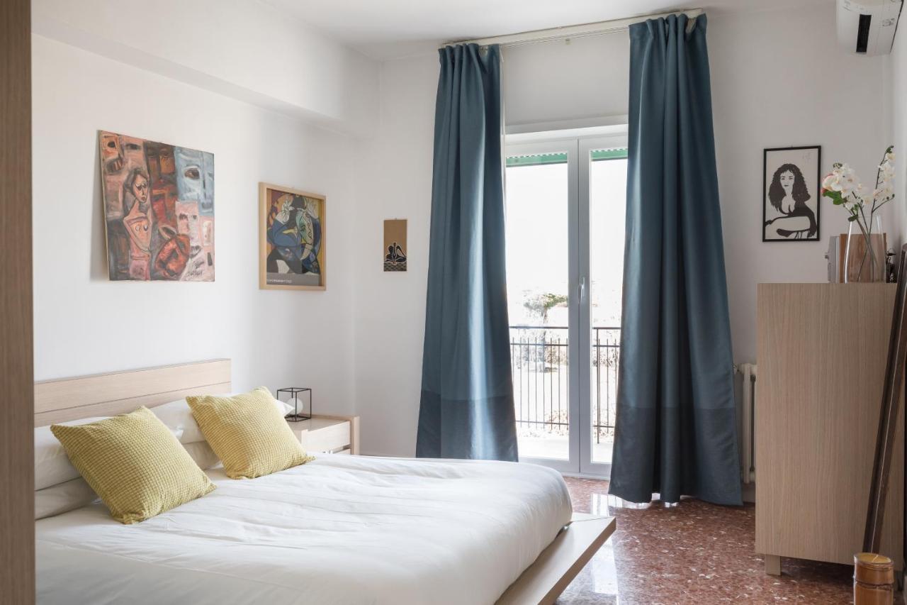 Amoretti Apartment, 6 Persone, 3 Camere, 2 Bagni, Balcone, Wi-Fi, Metro B Monti Tiburtini Rome Buitenkant foto