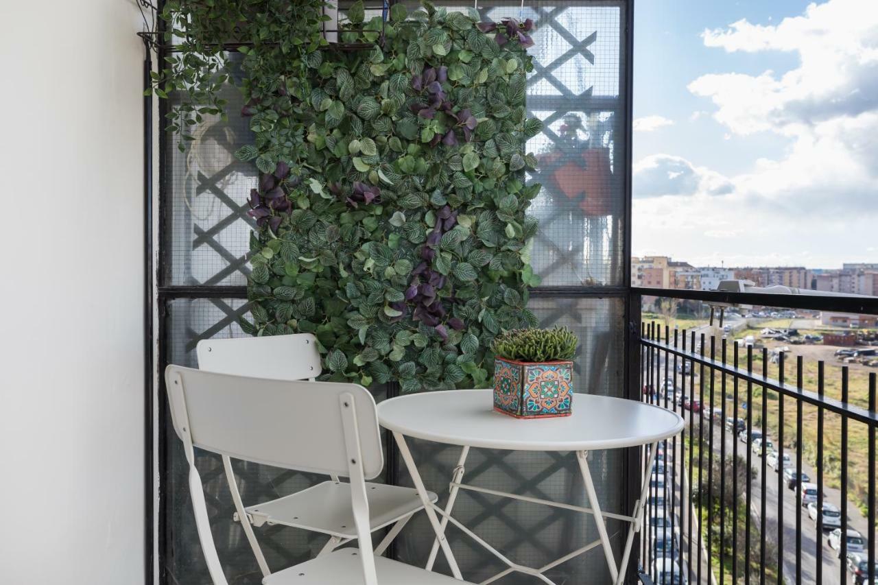 Amoretti Apartment, 6 Persone, 3 Camere, 2 Bagni, Balcone, Wi-Fi, Metro B Monti Tiburtini Rome Buitenkant foto